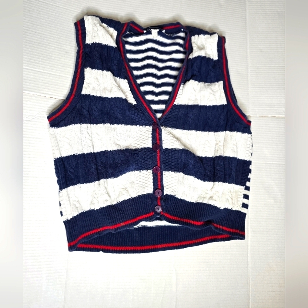 Vintage Cabin Creek Slouchy Sweater Vest